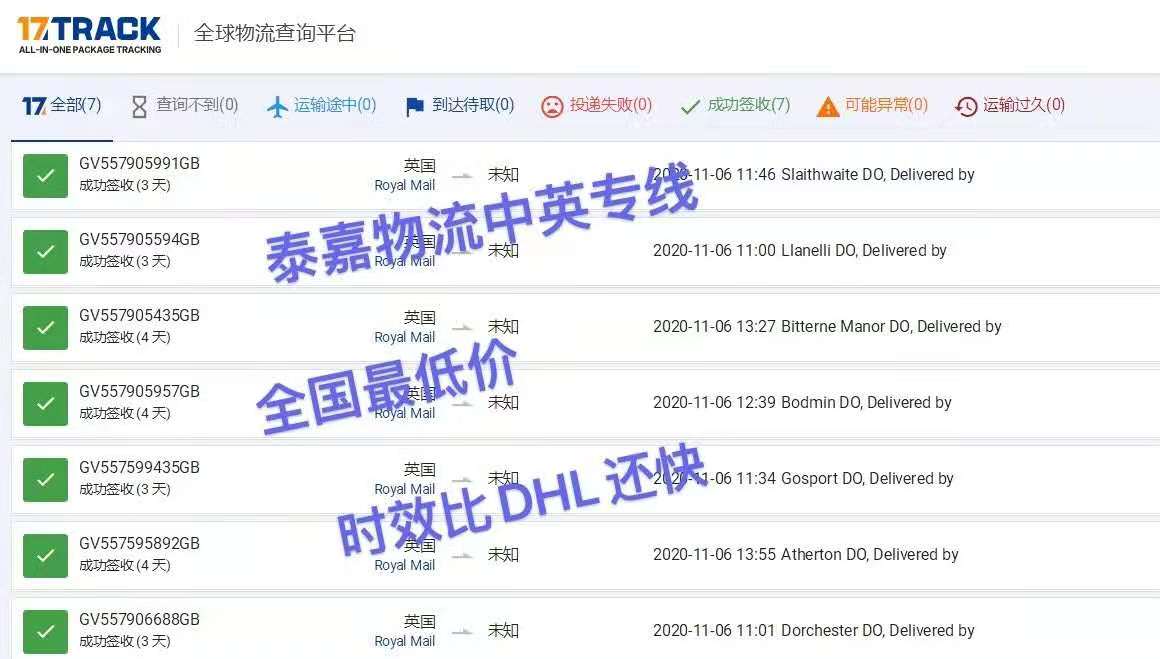 英國(guó)專(zhuān)線時(shí)效